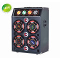 Stage DJ Speaker Box with USB/SD Bluetooth Wireless Microphones 6004